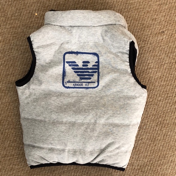 Armani Junior Reversible Vest - Picture 4 of 4